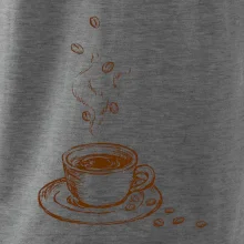 Hrnček plný čerstvej kávy