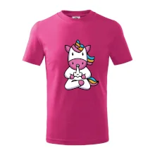 Yoga fučiaci jednorožec