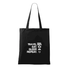 Eat sleep travel - Veľký príves