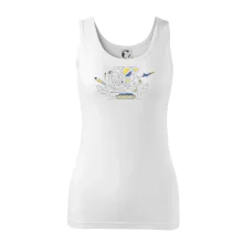 Stop war - Ukrajinské farby