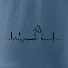 EKG zamilovaný pár