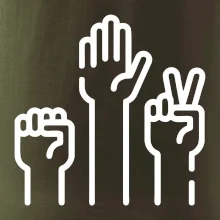 Kameň nožnice papier ikony