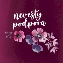 Nevesty podpora kvety ružové