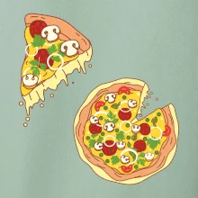 Pizza + Pizza kousek