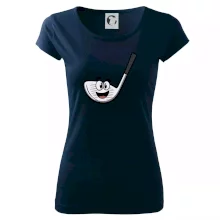 Parové tričko - Golfová palica a loptička