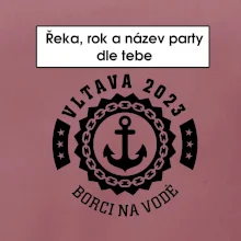 K vode - kotva (vlastný nápis) K vode - kotva (vlastný nápis)