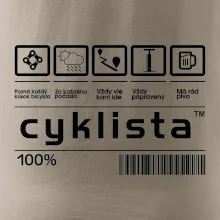 Čiarový kód - cyklista