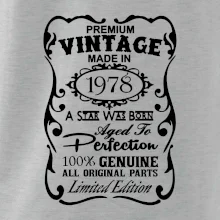 Vintage Etiketa - 1978