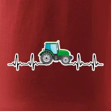 Traktor farebný ekg