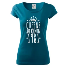 Queens are born in 1981 Queens are born in 1981