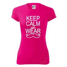 Keep calm and wear mustache Keep calm and wear mustache