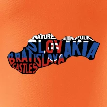 Mapy - názvy miest - Slovensko