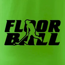Floorball nápis rovný