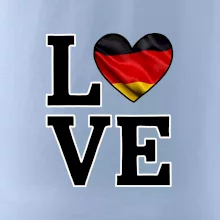 Love Nemecká vlajka