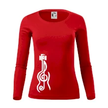 Husľový kľúč gitara Husľový kľúč gitara