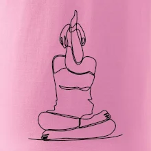 Jóga v sede jedným ťahom