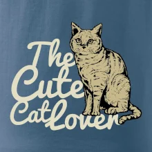 The cute cat lover