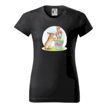 Veľkonočný zajačik tulipány