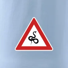 Dopravná značka - Pozor had