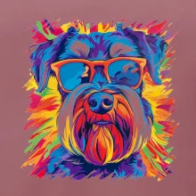 Bradáč farebný štýl 70s