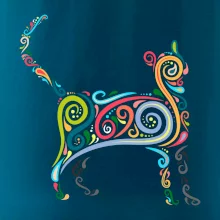 Mačka farebné krivky