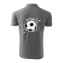 Futbalová lopta v triku Futbalová lopta v triku