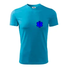 Rescue - Hviezda na prsníku + nápis na chrbte Rescue - Hviezda na prsníku + nápis na chrbte