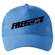 Freedive - nápis s potápačom