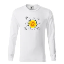 Bitcoin v tričku Bitcoin v tričku