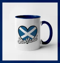 Scotland Srdce s vlajkou