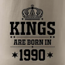 Kings are born in 1990