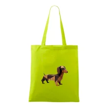 Jazvečík - zlepený z papiera