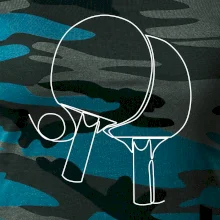 Rakety na stolný tenis jedným ťahom