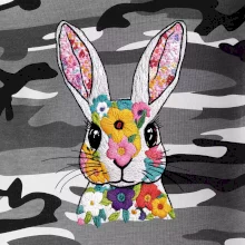 Zajačik ako vyšitý