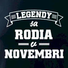 Legendy sa rodia v novembri