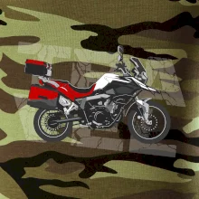 Cestovná enduro červená Cestovná enduro červená