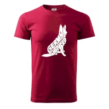 Nemecký ovčiak sediaci napis Nemecký ovčiak sediaci napis