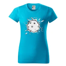 Florbal lopta v triku Florbal lopta v triku