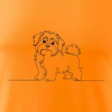 Havanský psík linka jedným ťahom