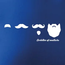 Evolution mustache Evolution mustache