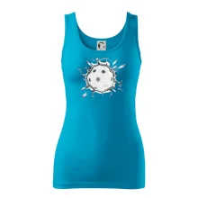 Florbal lopta v triku Florbal lopta v triku