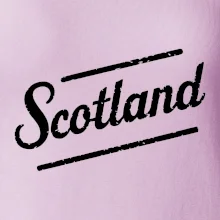 Scotland Vintage nápis