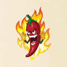 Chili paprička veľmi pálivá