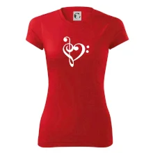 Husľový kľúč srdce Husľový kľúč srdce