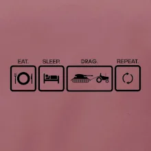 Eat sleep drag repeat