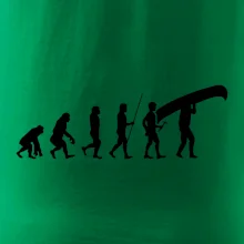 Evoluce kanoe nad hlavou