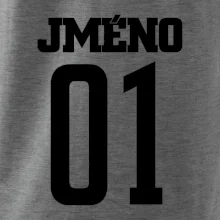 Hokejový dres - vlastné meno a číslo