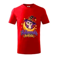 Halloweenska hviezda - sovička na mesiaci