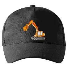 Bager bez nápisu oranžový