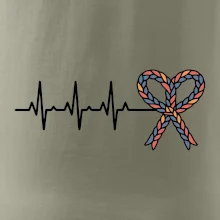 EKG srdce veľká noc